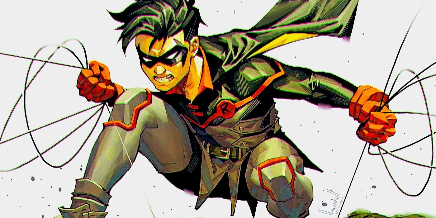 10 Original DC Heroes Who Needed To Be Replaced (& Who Took Over The Role) 2 Robin Damian Wayne Crouching