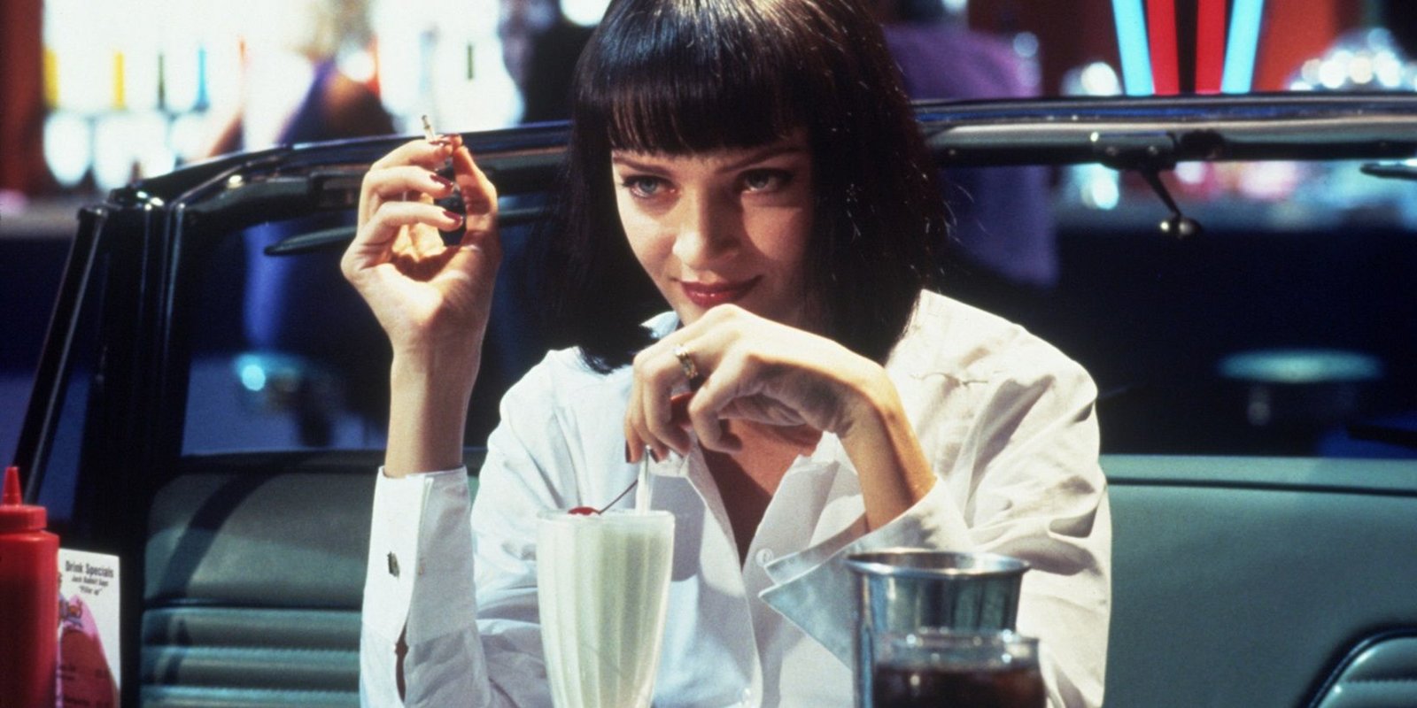 Mia in Jack Rabbit Slim's in Pulp Fiction