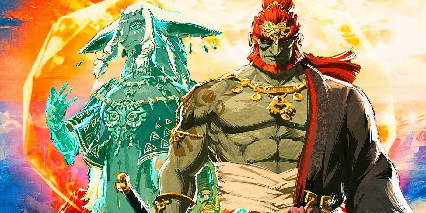 10 Best Versions Of Ganon, Ranked 5 Rauru and Ganondorf from Tears of the Kingdom.