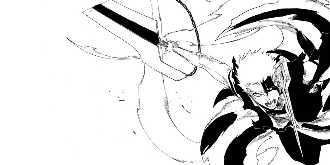 Yhwach breaks Ichigo's sword instantly.