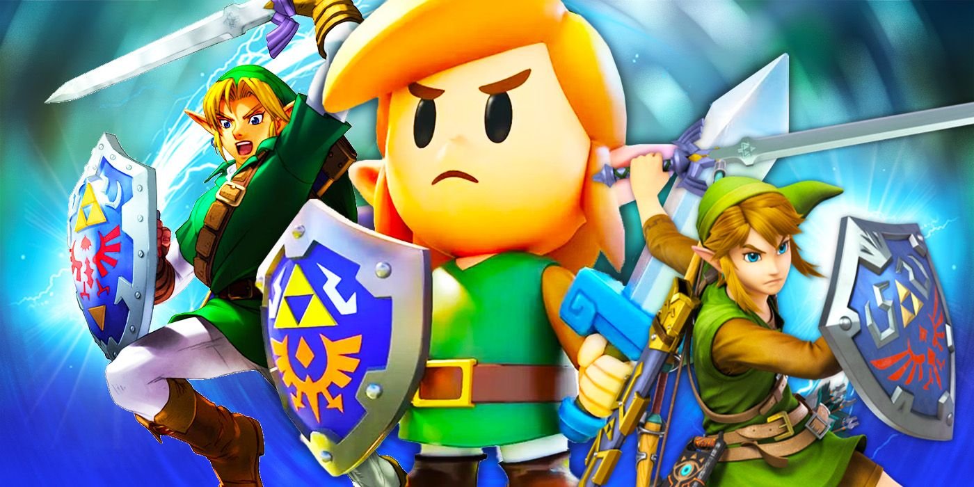 Echoes Of Wisdom Details You Might've Missed 2 Link from Zelda Echoes of Wisdom and from other Zelda games holding a sword in his left hand