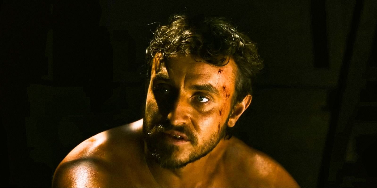 Paul Mescal as Lucius looking nostalgic in Gladiator II