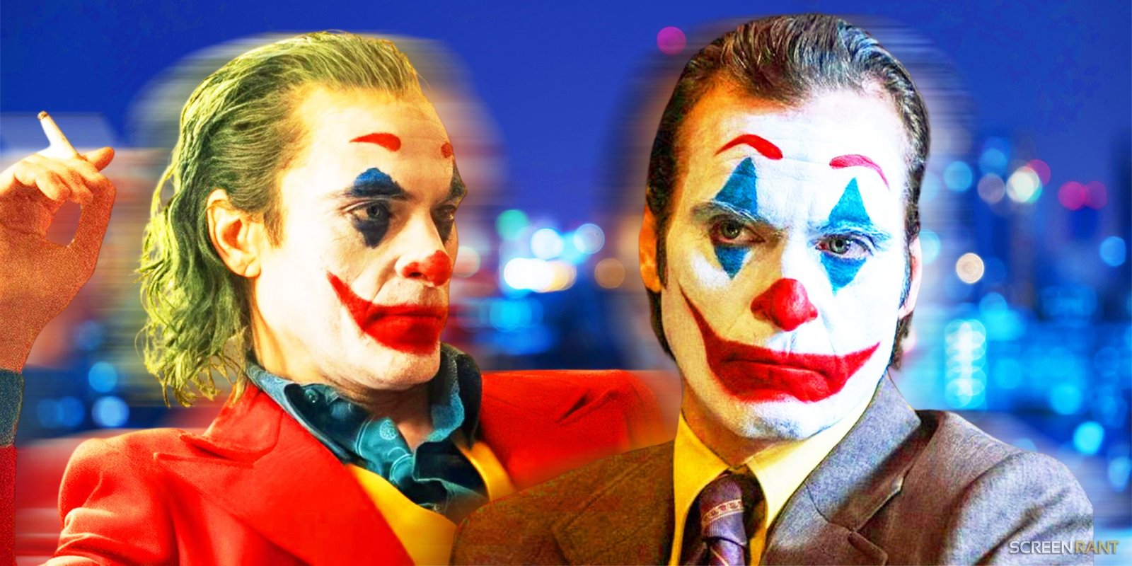 Joker's Director Told You Exactly How Folie à Deux Would End 5 Years Ago 2 Joaquin Phoenix in his Joker makeup from the first and second movies