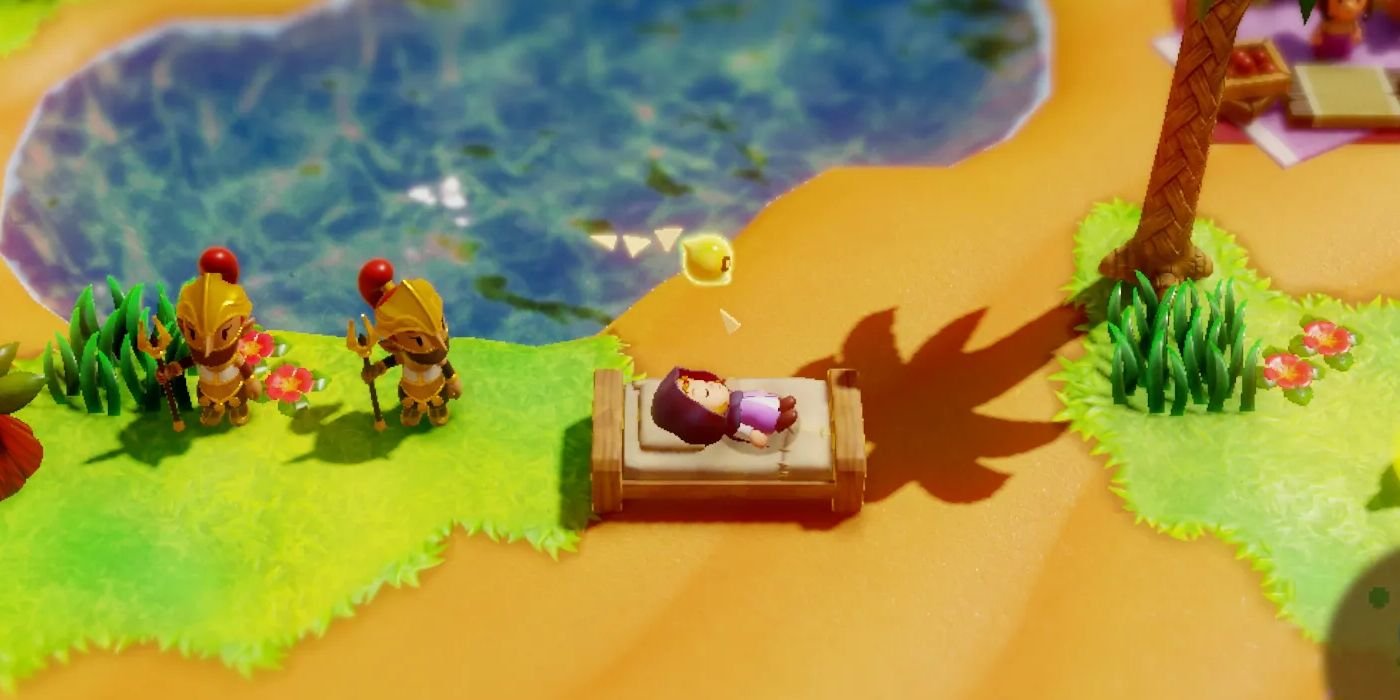 One Item Is Unexpectedly Powerful In Zelda: Echoes Of Wisdom 2 Zelda sleeping on the Old Bed from Echoes of Wisdom