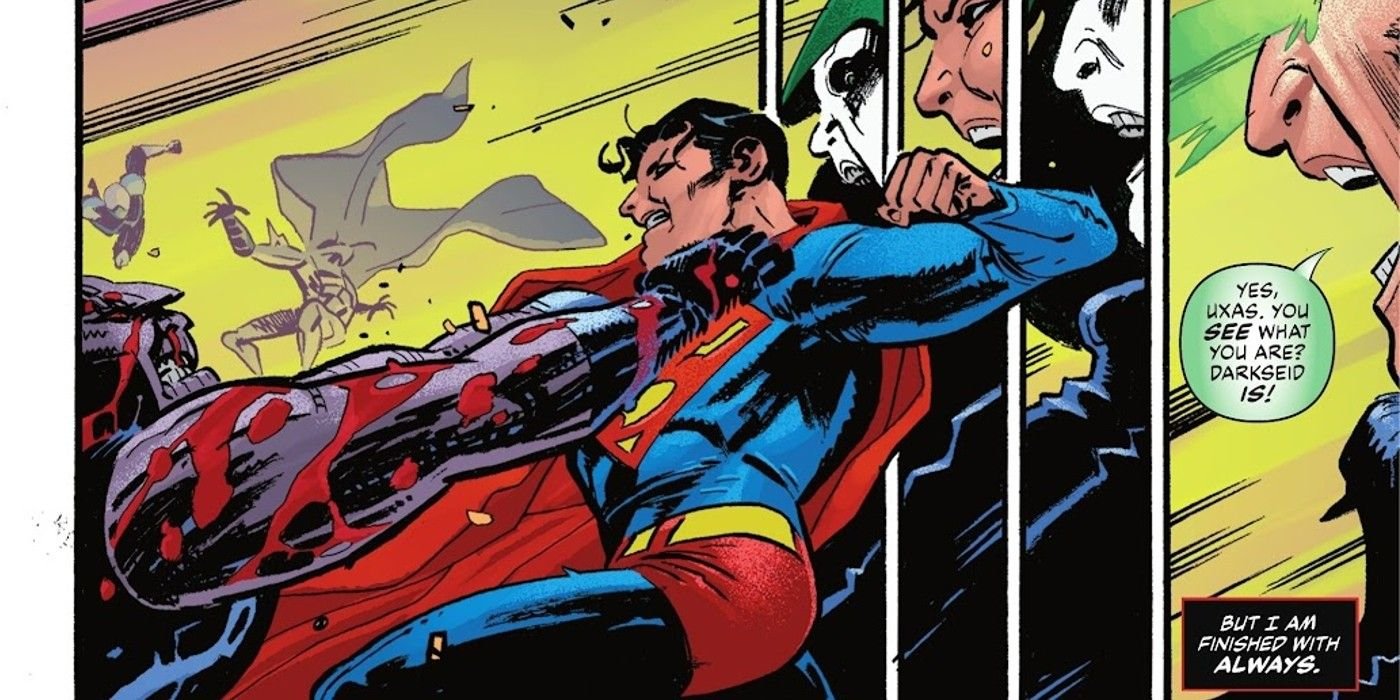 spectre possesses superman to kill darkseid