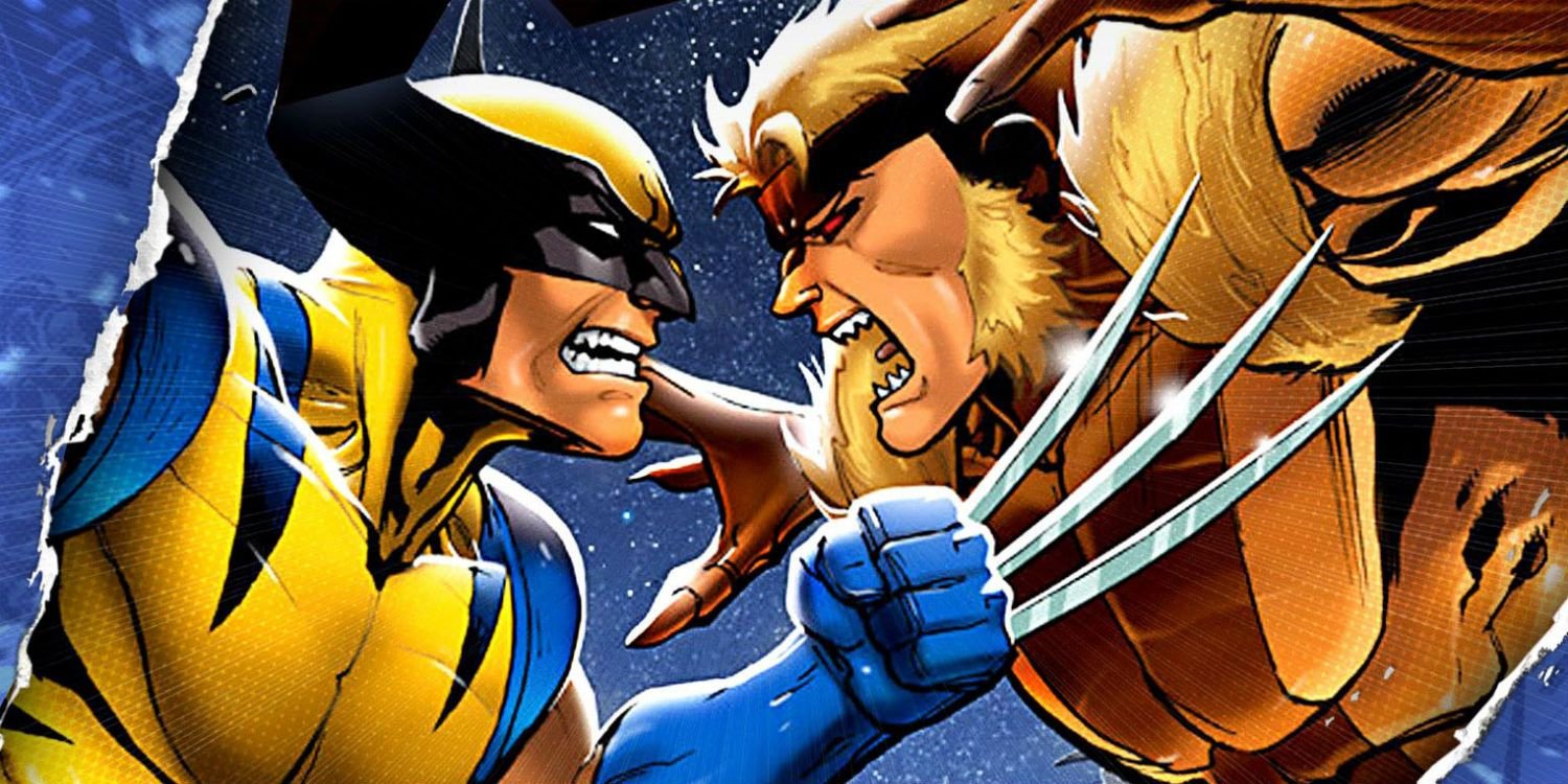 Are Wolverine & Sabretooth Brothers in Marvel Comics? 3 Wolvering fighting Sabretooth in X-Men The Animated Series