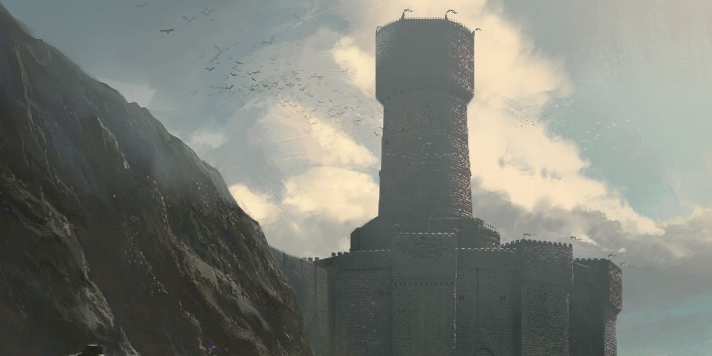 A wide shot of Storm's End in Game of Thrones.