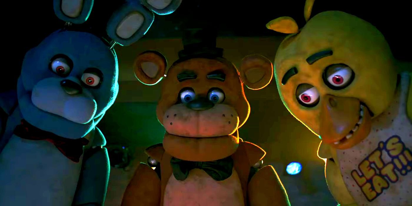 Every Song & When It Plays 4 Trio of Animatronics staring down maniacally in Five Nights at Freddy's