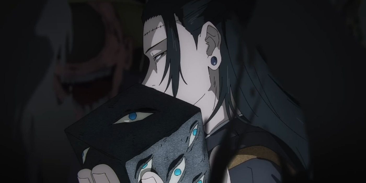 Geto holds the prison in Jujutsu Kaisen