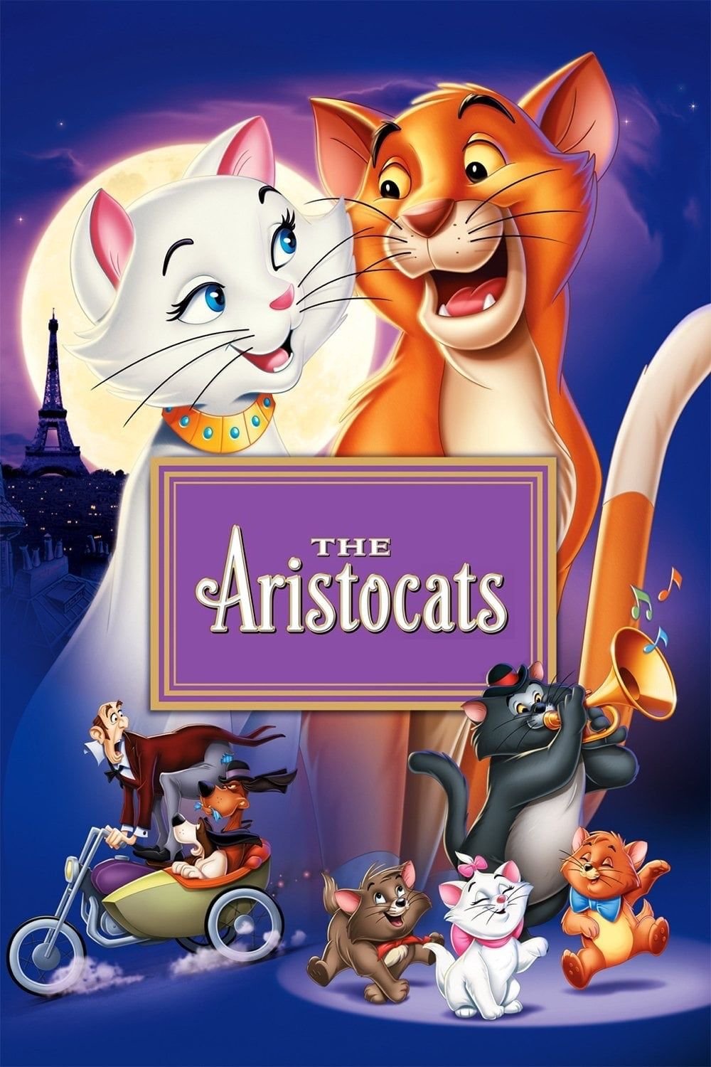 Official List Of Every Single Disney Villain, Ranked 6 The Aristocats 1970 Disney Movie Poster