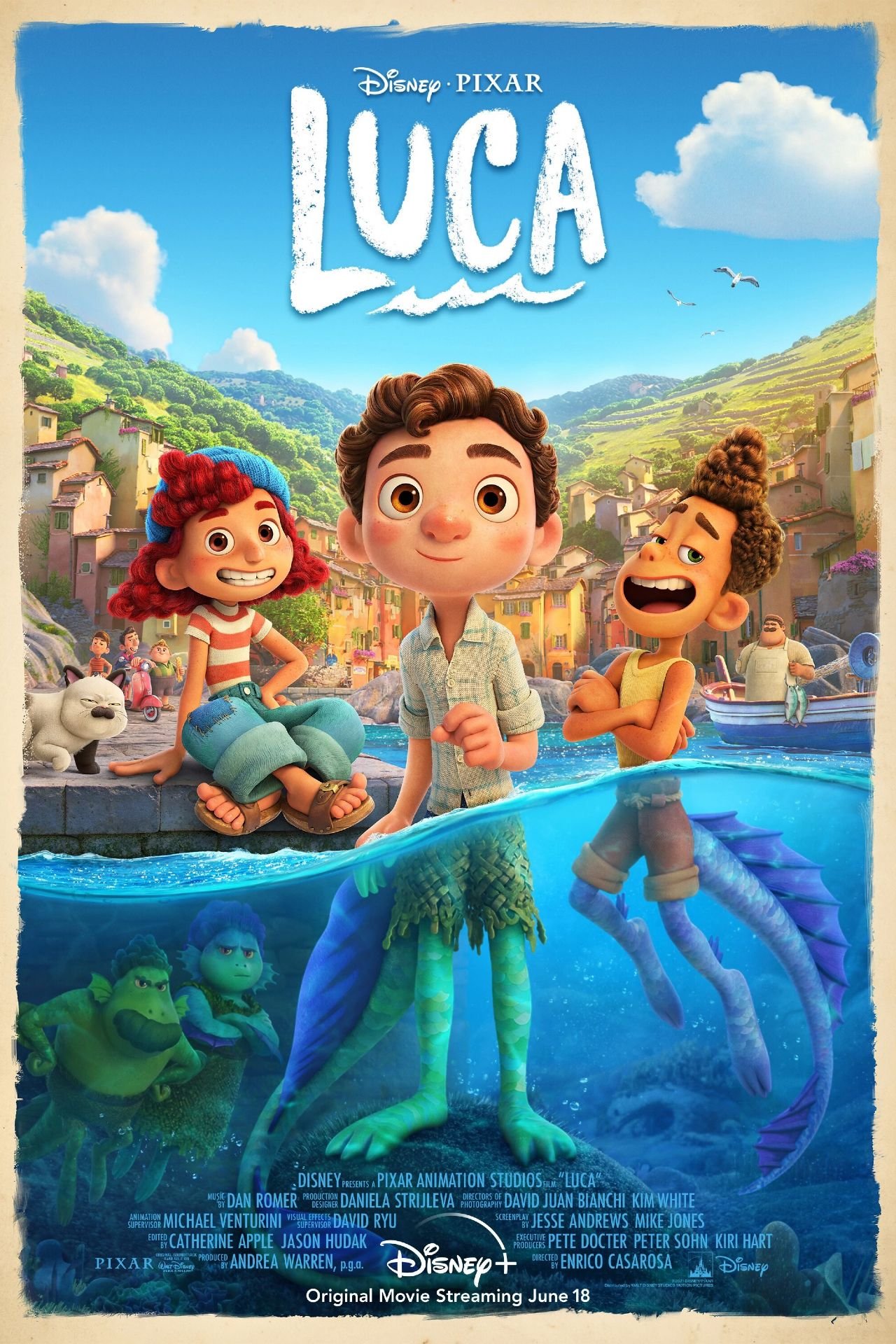 Official List Of Every Single Disney Villain, Ranked 19 Luca Movie Poster