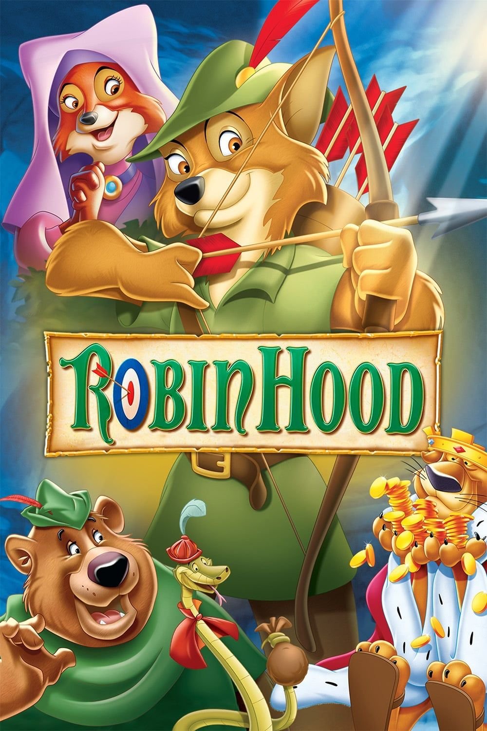 Official List Of Every Single Disney Villain, Ranked 20 Robin Hood Disney Movie Poster
