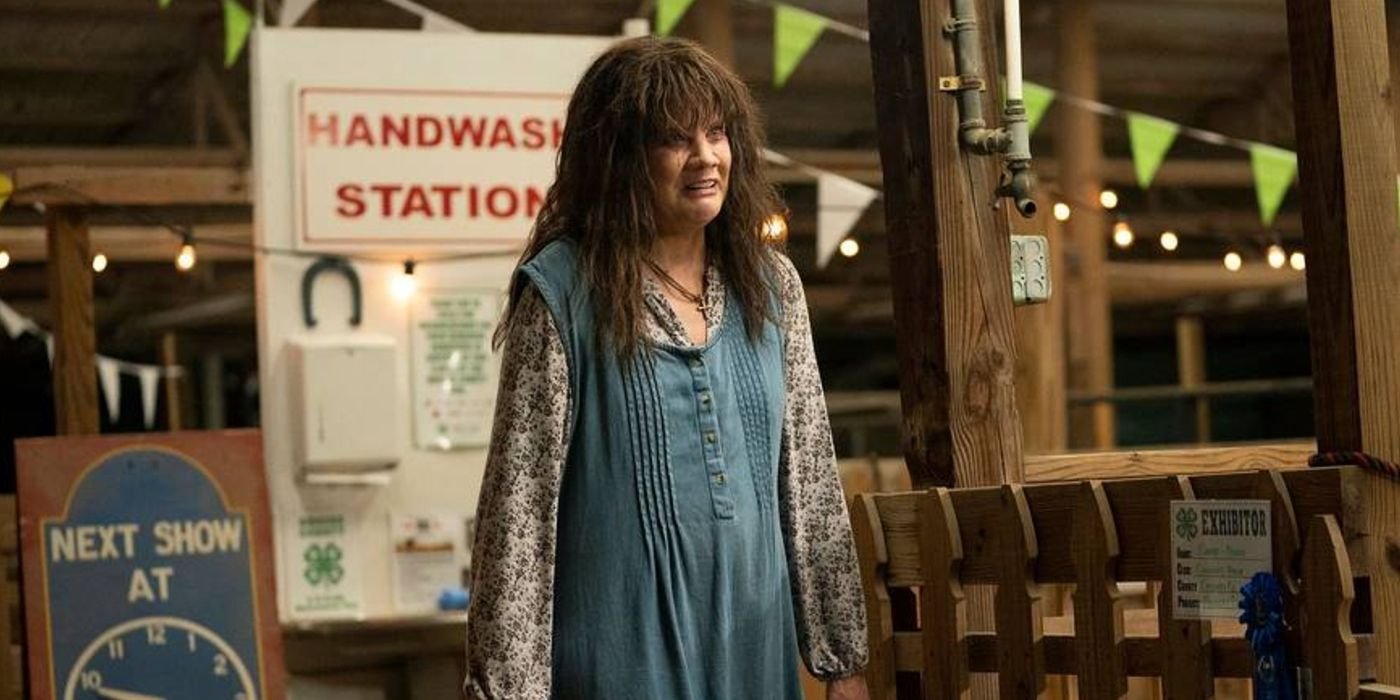 May-May Montgomery smiles in The Righteous Gemstones season 3