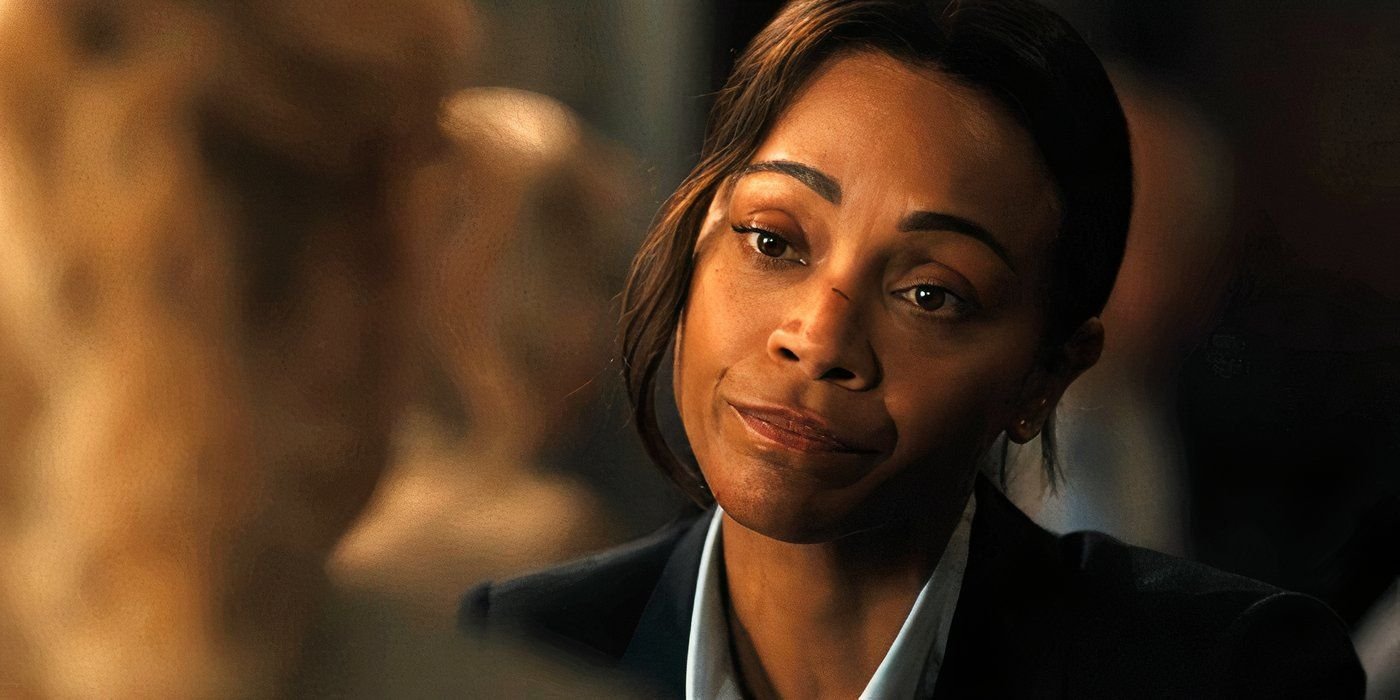 Zoe Saldana as Joe in Lioness season 2 episode 4