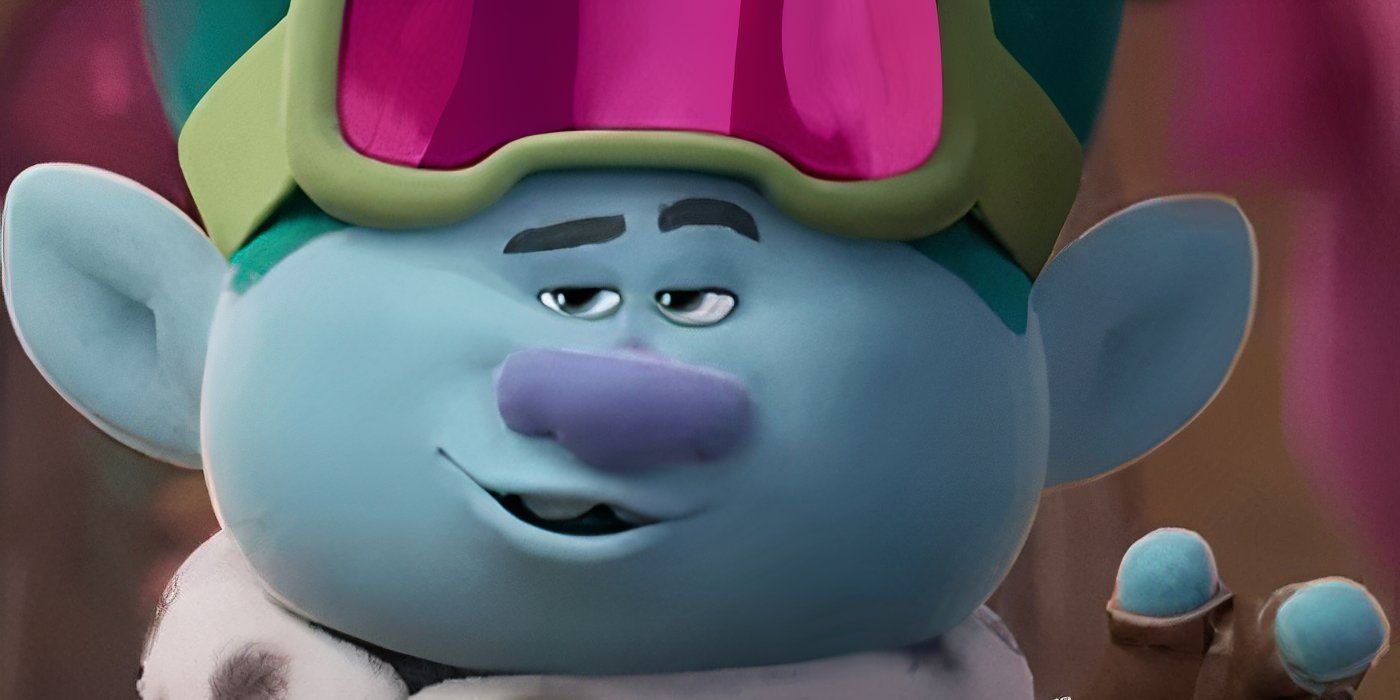 John Dory smirking in Trolls Band Together.