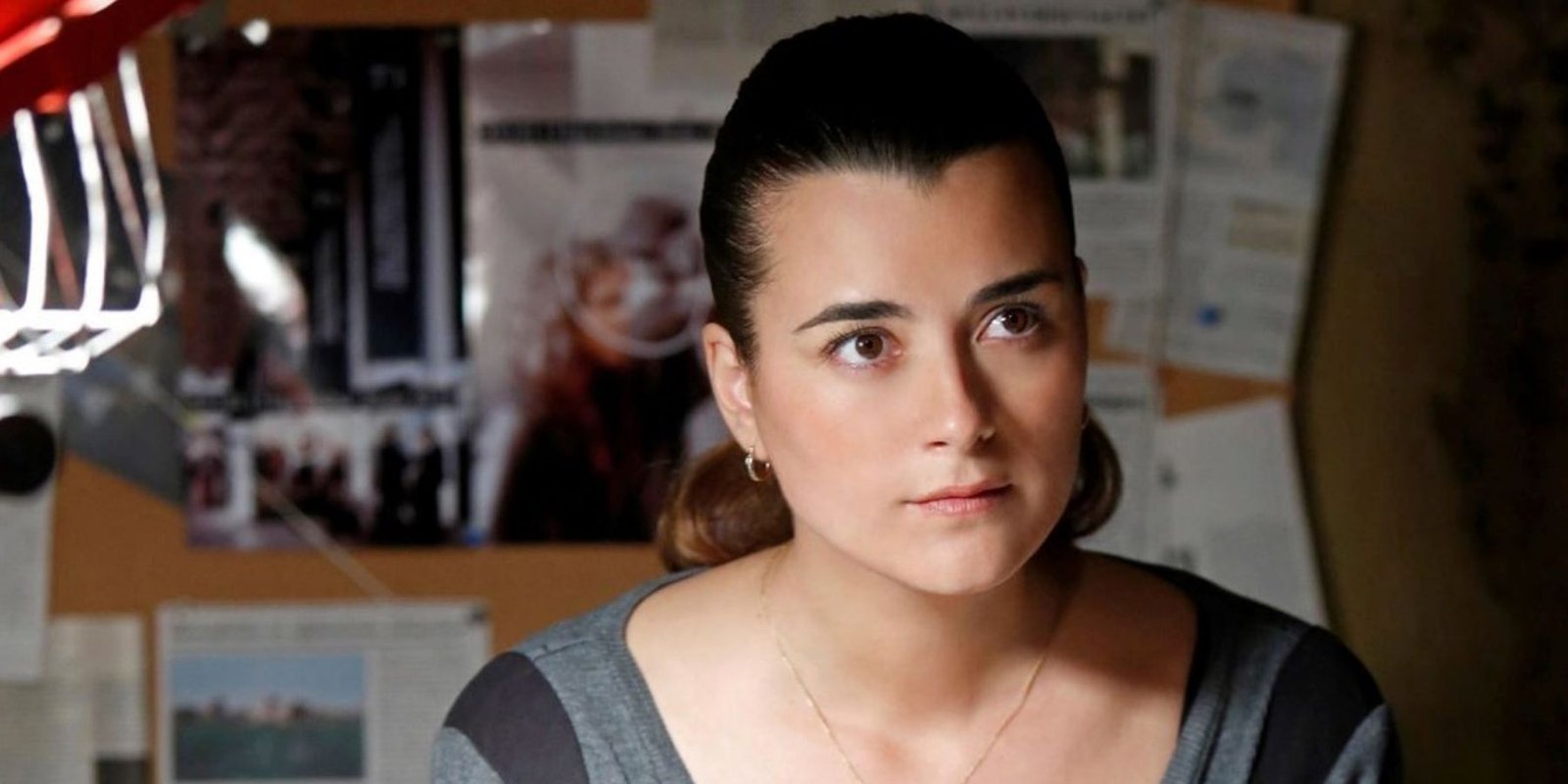Ziva David looking worried In NCIS