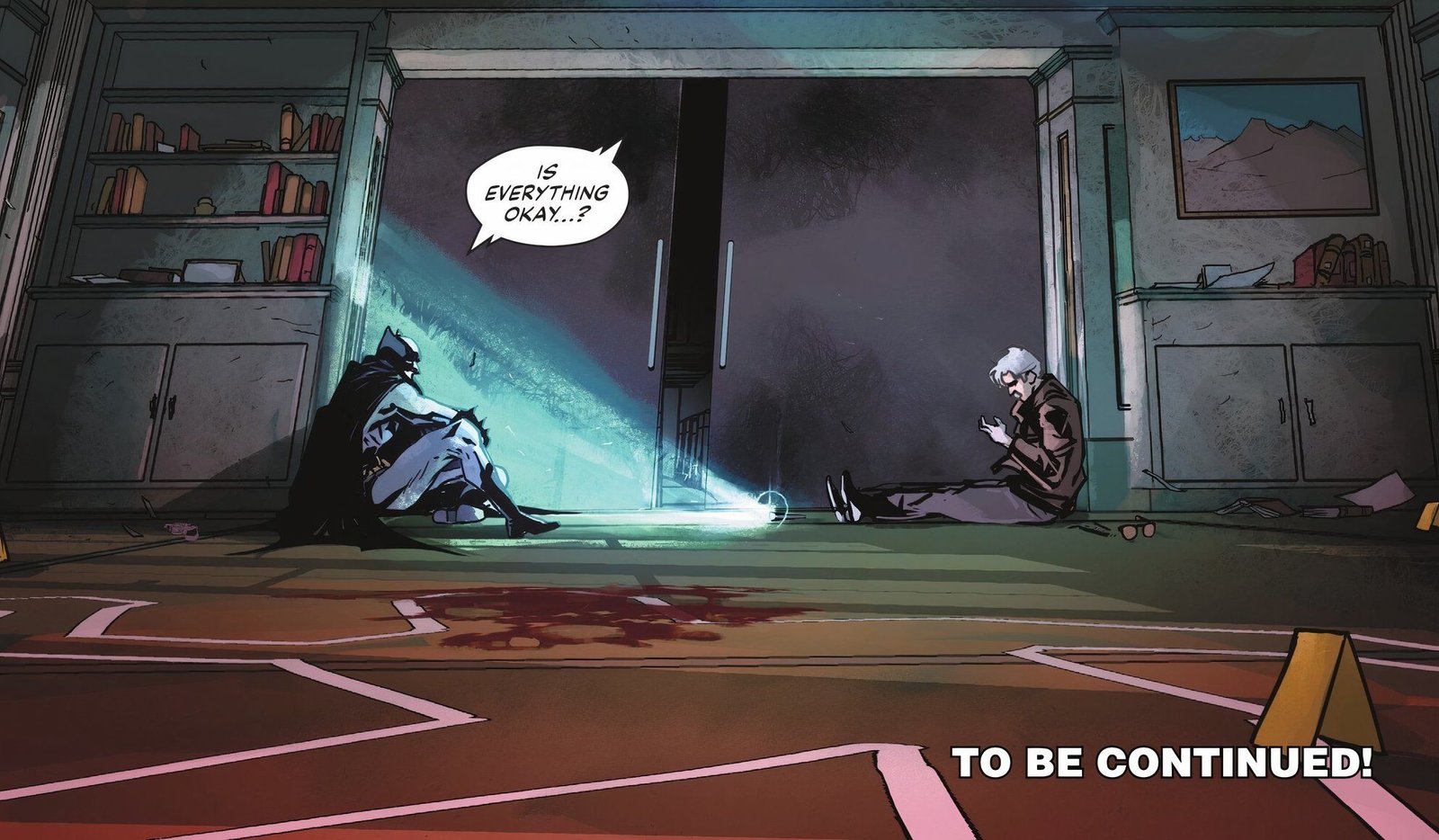 Batman and Gordon Together After Fighting DC