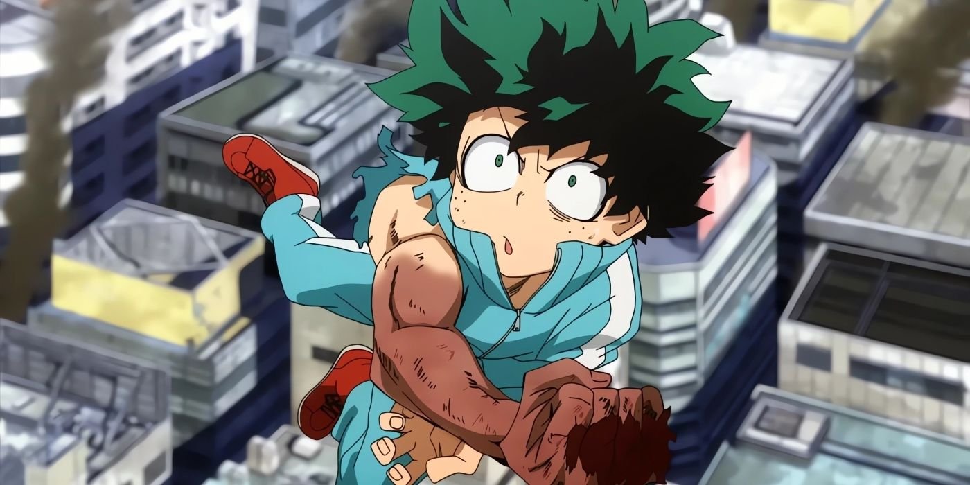My Hero Academia Has One Crucial Timeline Problem That Has An Incredibly Easy Fix 5 Deku uses his Quirk to save Uraraka, breaking his arm and legs in the process.