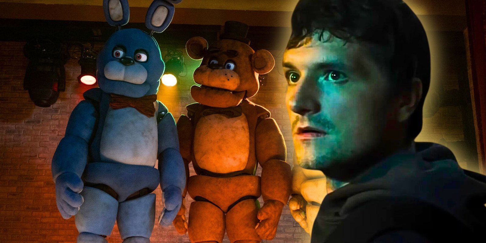 Every Song & When It Plays 3 Five Nights At Freddy's collage with Josh Hutcherson