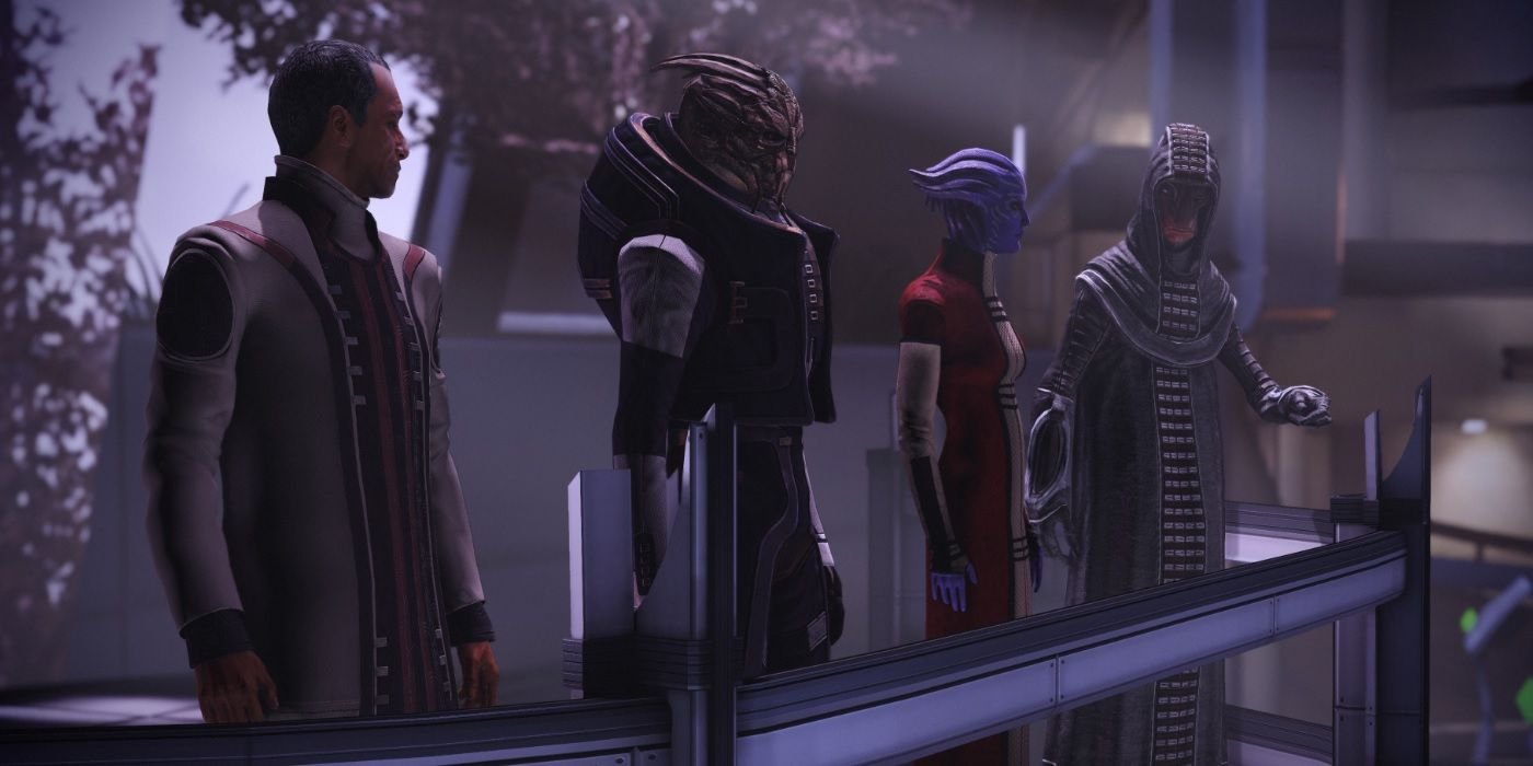 The Citadel Council from Mass Effect.
