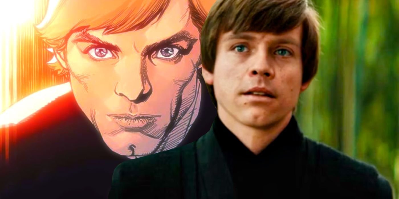 Luke Skywalker's New Inhuman Teacher Makes Yoda Look Normal (But They're Vital to His Evolution) 2 Luke Skywalker on Ossus and Star Wars #50 Cover Custom Star Wars Image