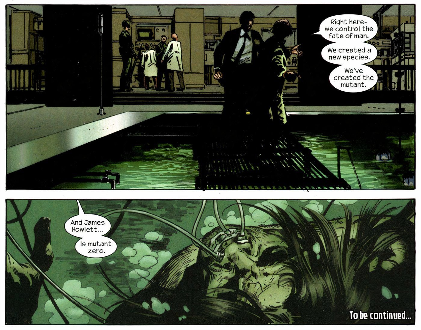 Ultimate Universe revealing Wolverine was responsible for creating all mutants.