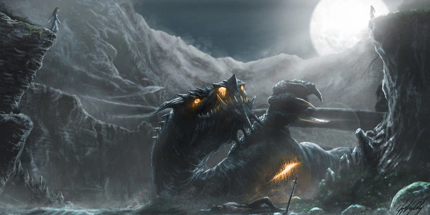 Glaurung the dragon.