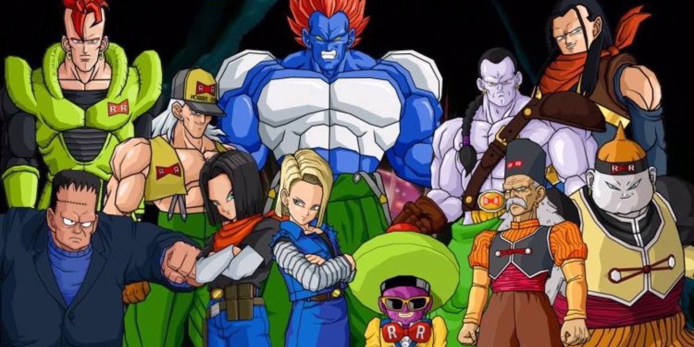 Dragon Ball's Iconic Androids Get A Naruto Redesign From Incredible Fan Artist