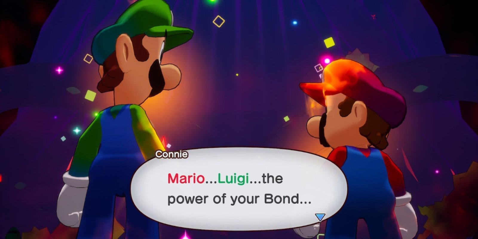 the power of bonds in Mario and Luigi Brothership