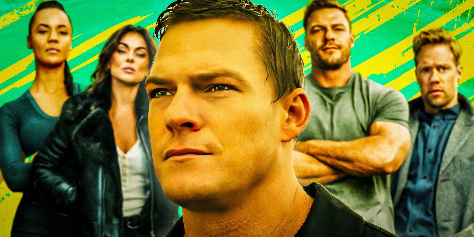 Reacher Season 3's Premise Means The Prime Video Series Can Finally Honor Lee Child's "Reacher Said Nothing" Rule 5 Alan Ritchson's Jack Reacher with the former members of the 110th Special Investigation Unit