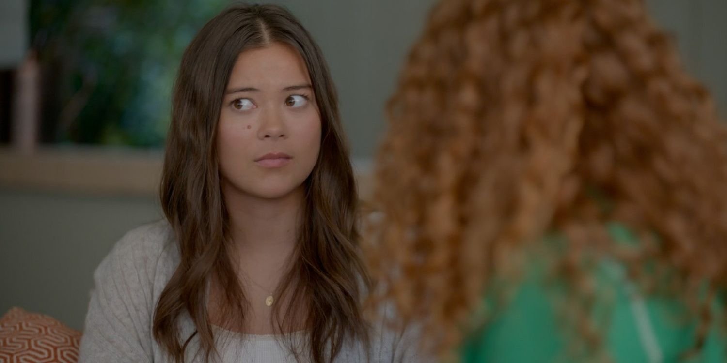 Every Song From Every Episode 3 Alice (Lukita Maxwell) looking to the side in Shrinking