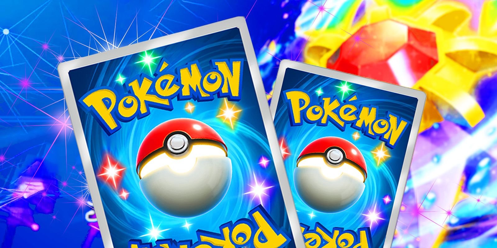 Best Fire-Type Deck (& How To Build It) 2 Pokémon TCG Pocket cards with Staryu art behind them