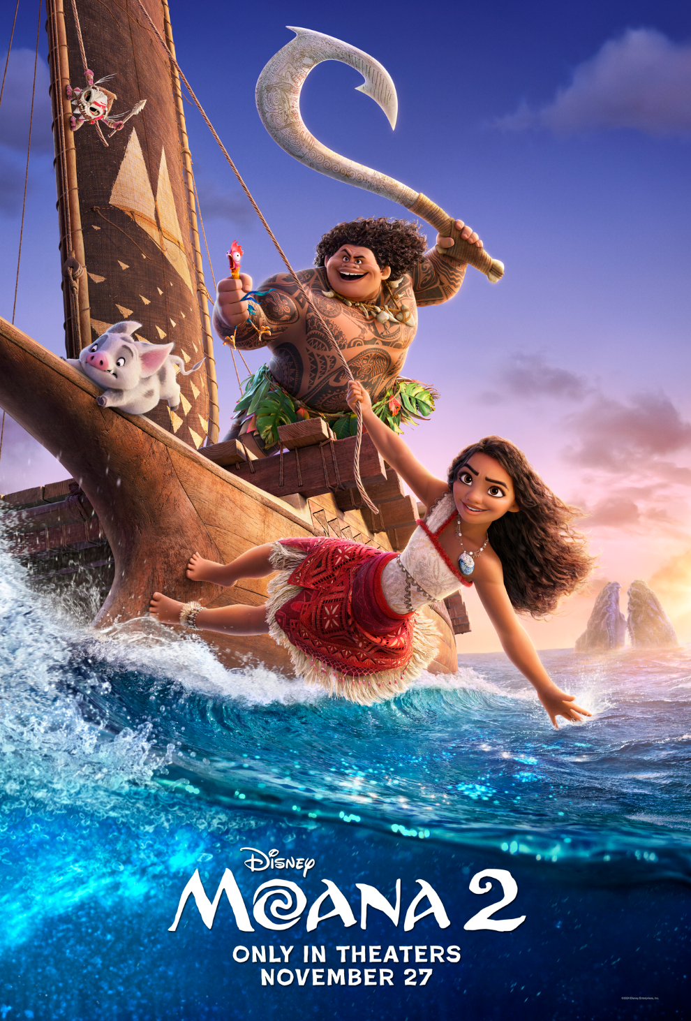 Moana 2 Ending & How This Impacts The Wayfinder's New Status Explained By Stars & Co-Director 4 Moana 2 (2024) official poster