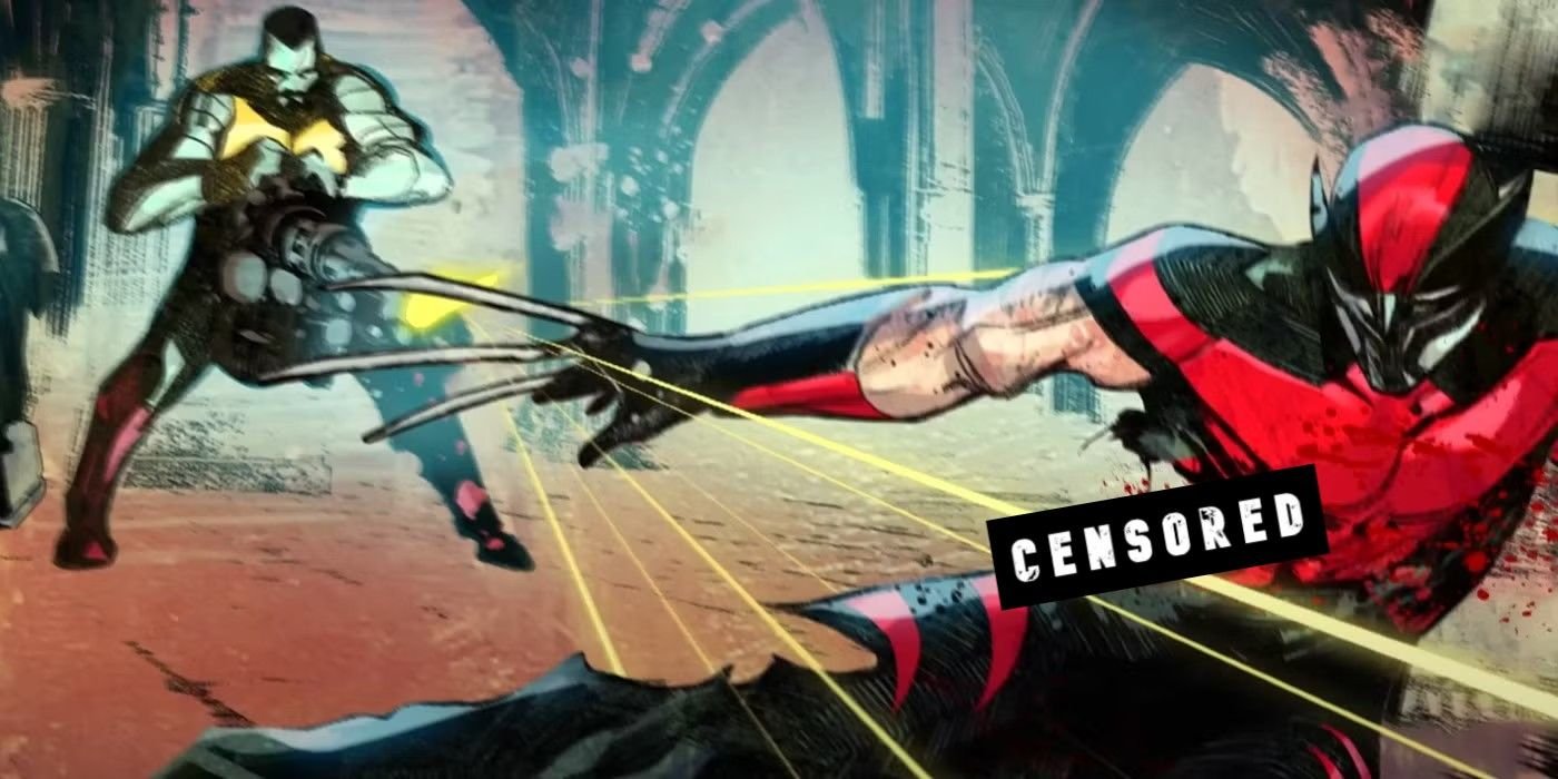 COLOSSUS VS ULTIMATE WOLVERINE CENSORED