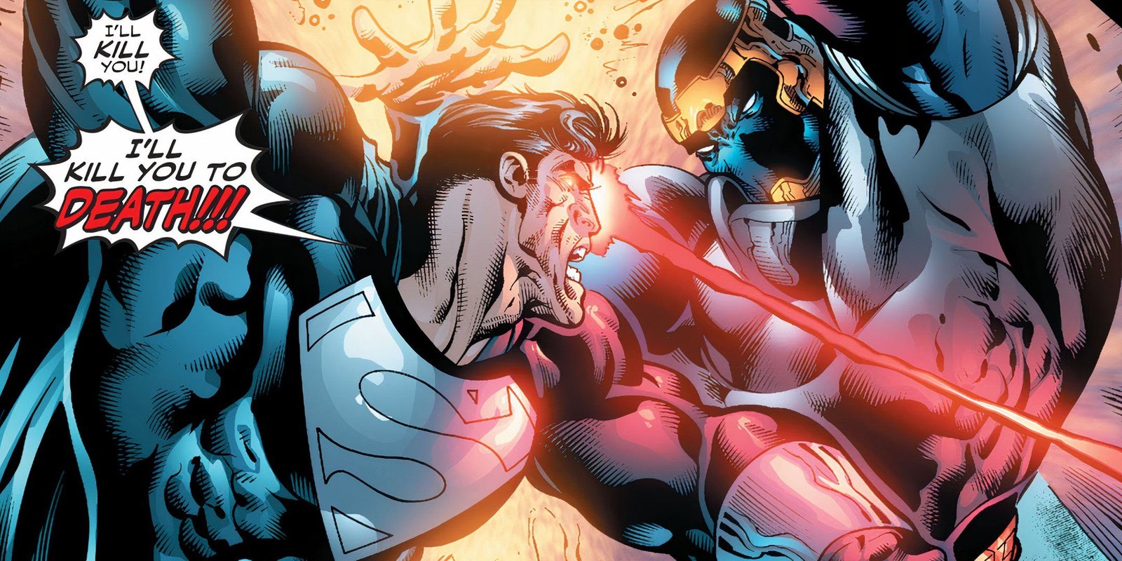 Superman Prime Says I'll Kill You to Death DC