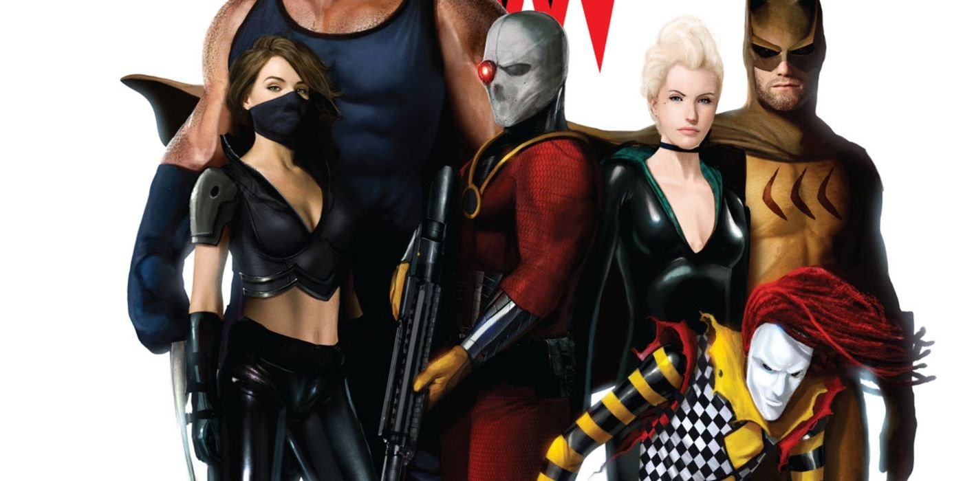 Secret Six Dramatic Pose DC