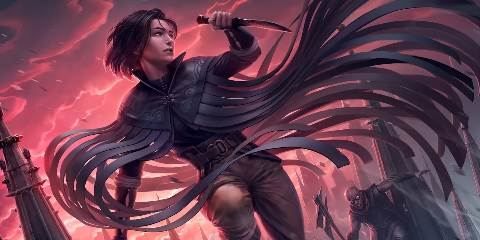 Everything In The Daggerheart Limited Edition Box Set 3 Mistborn protagonist Vin depicted in Brandon Sanderson's Cosmere RPG.