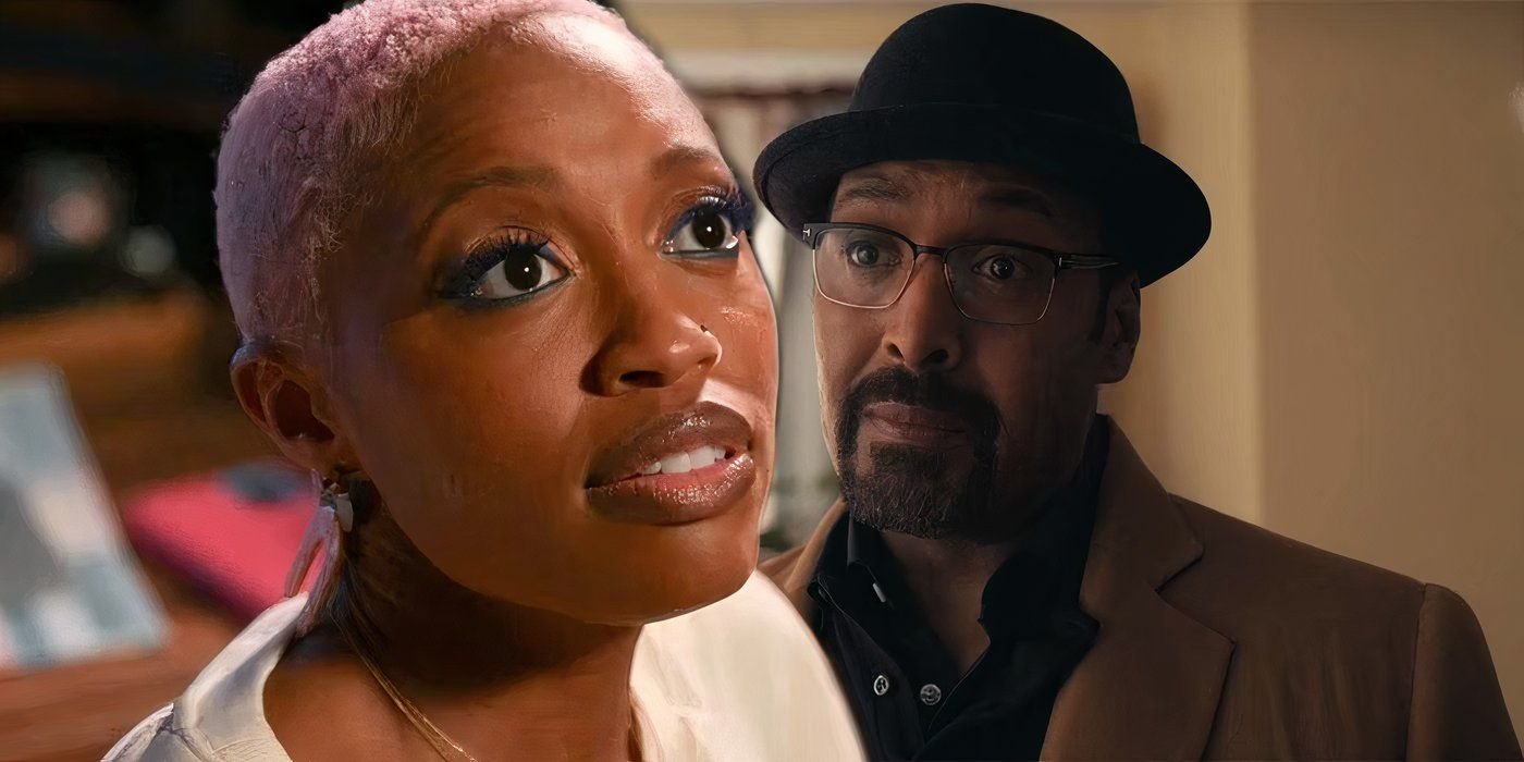5 Things To Remember Before The Irrational Season 2 Winter 2025 Return 3 Travina Springer as Kylie Mercer looking up next to Jesse L. Martin as Alec Mercer wearing a hat in The Irrational