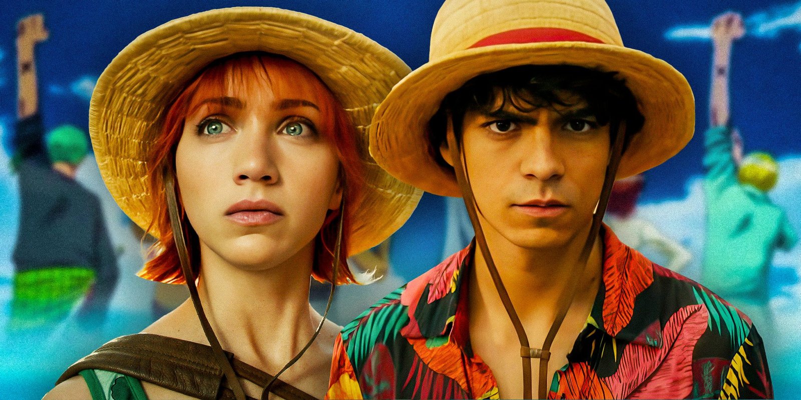 Netflix's One Piece Should Make A Big Change To Ace In Live-Action 3 Custom image of Nami and Luffy in One Piece live-action