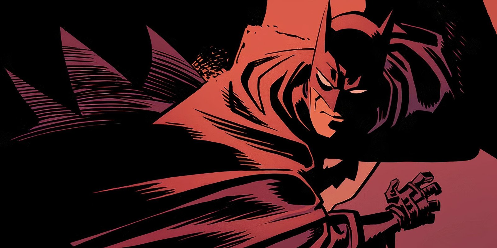 Batman Hiding in Shadows in DC Comics