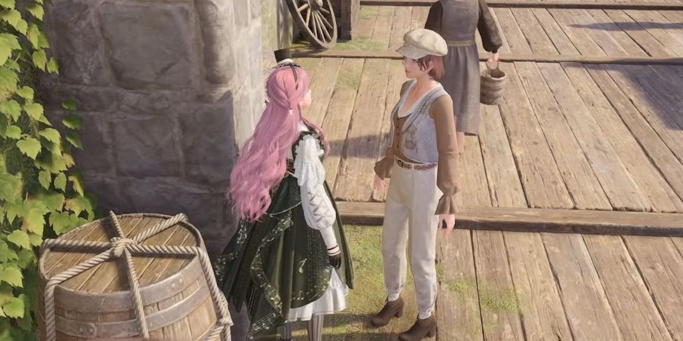 All Camera Settings & How To Use Them 3 Nikki talking to an NPC for the Forced Persdpective quest in Infinity Nikki