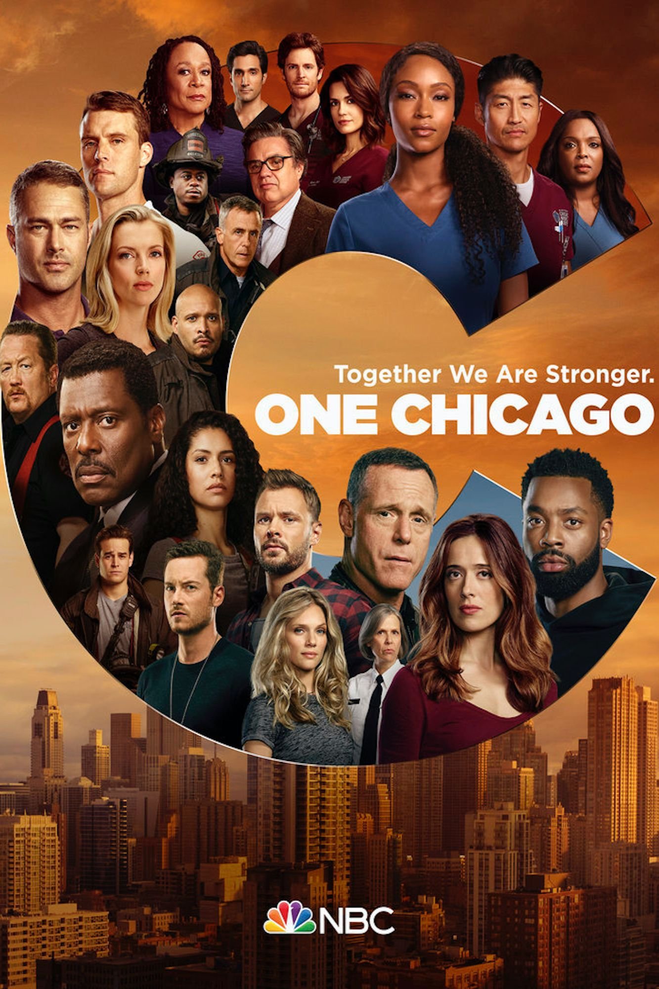 One Chicago Franchise Poster