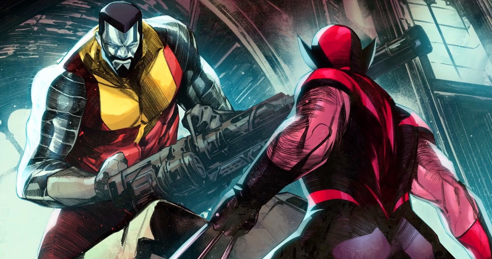 ultimate colossus vs wolverine