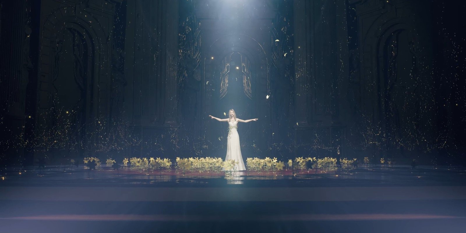 The cathedral in FF7 Rebirth from the PC trailer