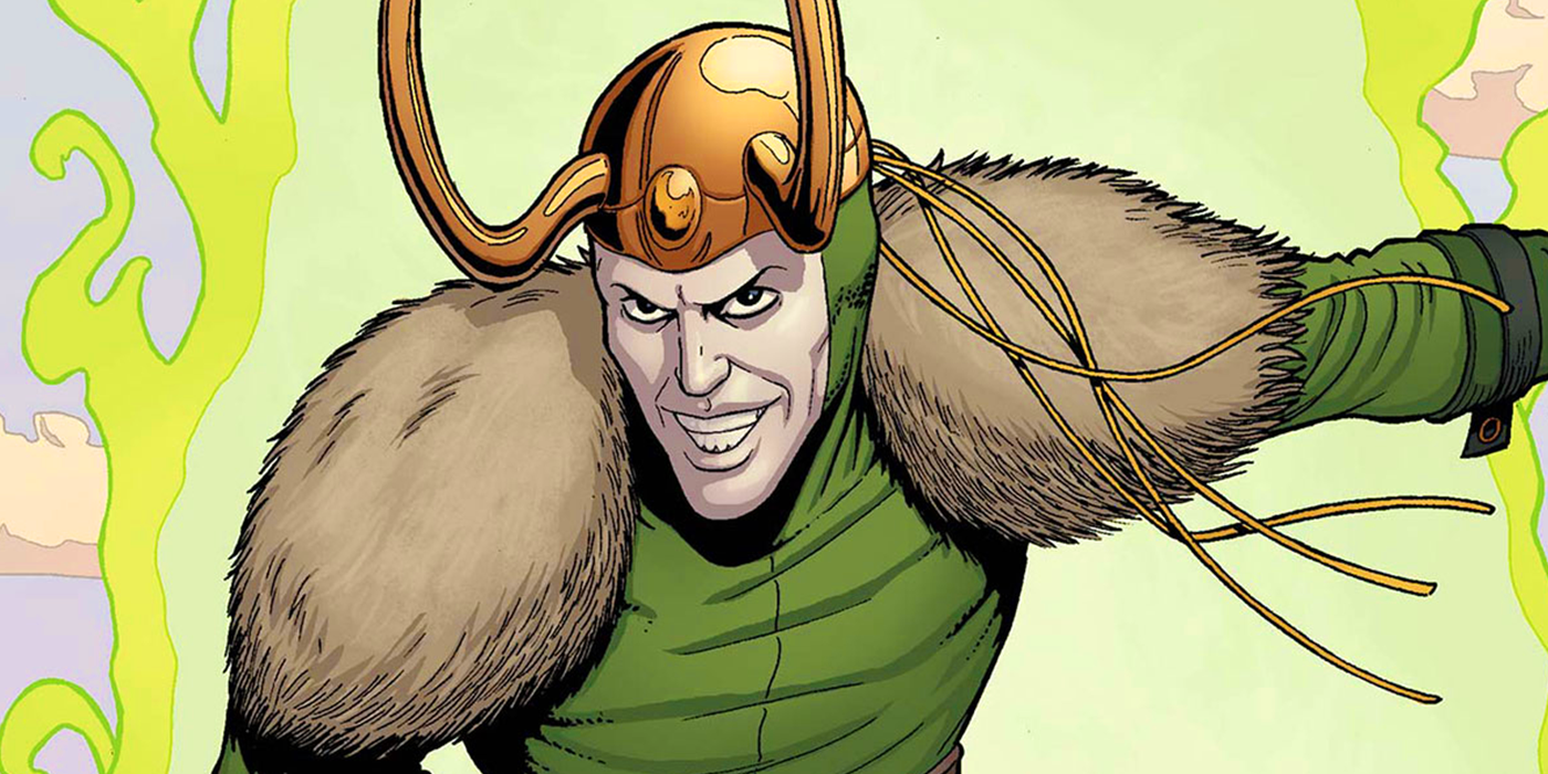 Loki using a force field in Marvel Comics