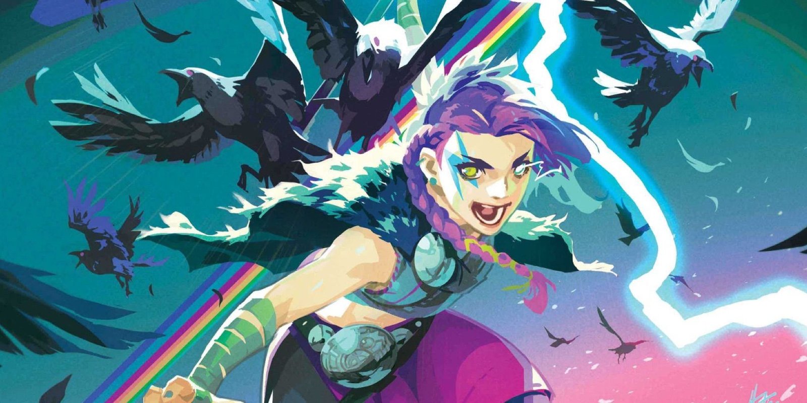 Marvel Secures a New Ultimate Weapon to Use Against Thor: His Son 4 Hellrune on Immortal Thor #3 New Champions variant cover by Toni Infante