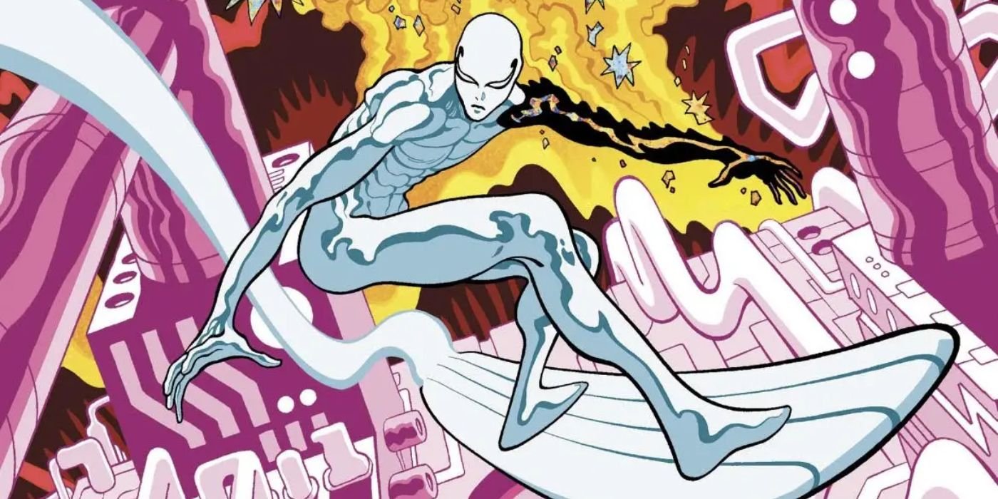 Silver Surfer shifing forms