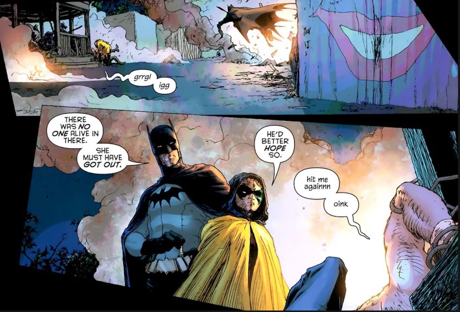 Batman and Robin #3 Professor Pyg Damian Wayne robin 2