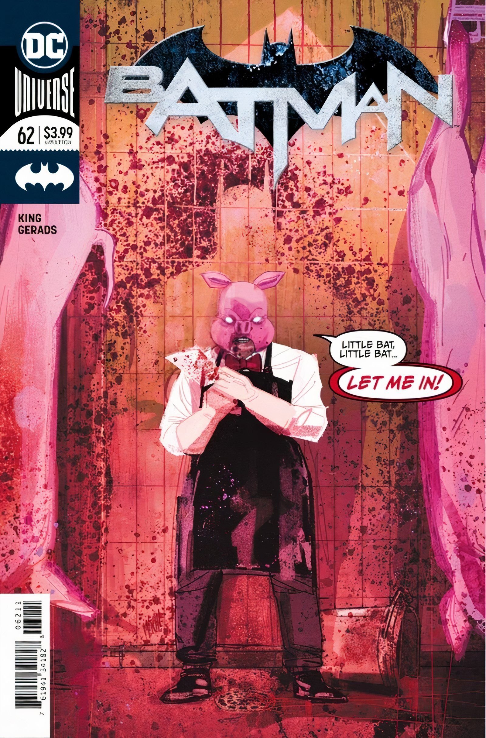 Batman #62 Professor Pyg cover art