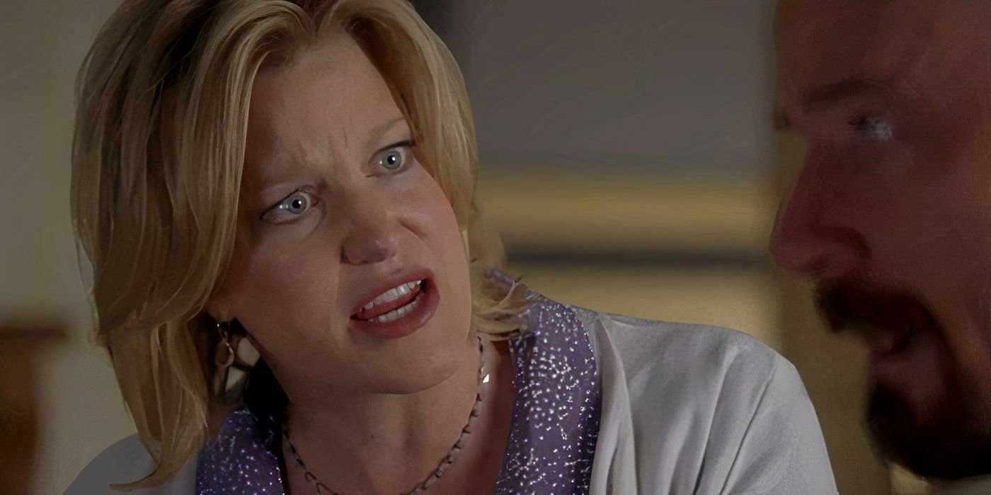 Skylar looking furious in Breaking Bad